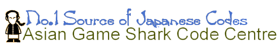Asian Game Shark Code Centre